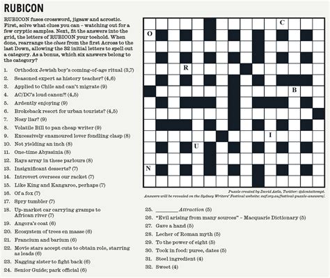 dating letters crossword